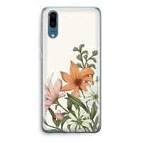 Floral bouquet: Huawei P20 Transparant Hoesje