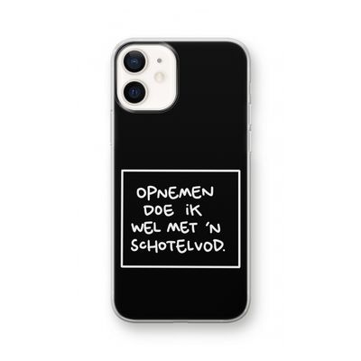 Schotelvod: iPhone 12 Transparant Hoesje