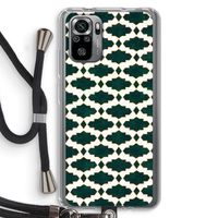 Moroccan tiles: Xiaomi Redmi Note 10S Transparant Hoesje met koord