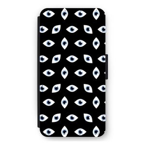 Eyes pattern: iPhone 11 Flip Hoesje