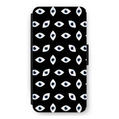 Eyes pattern: iPhone 11 Flip Hoesje