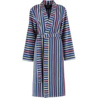 Cawö Cawö Dames Badjas 3343 Blau-multi 44