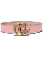 Gucci Kids ceinture à boucle Double G - Rose