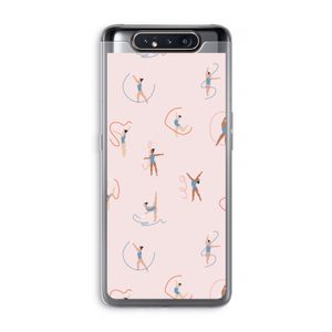 Dancing #3: Samsung Galaxy A80 Transparant Hoesje
