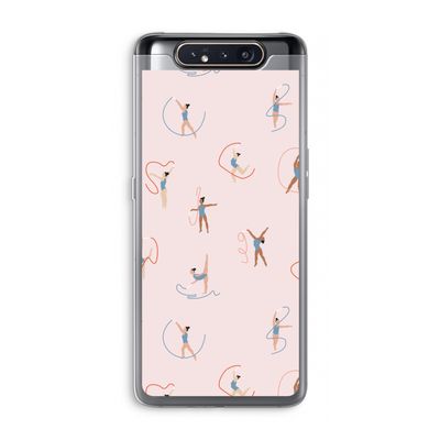 Dancing #3: Samsung Galaxy A80 Transparant Hoesje