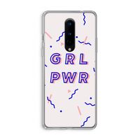 GRL PWR: OnePlus 8 Transparant Hoesje
