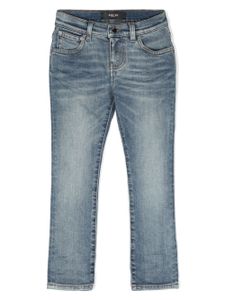 AMIRI KIDS jean Stack à coupe slim - Bleu