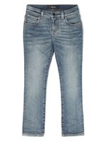 AMIRI KIDS jean Stack à coupe slim - Bleu