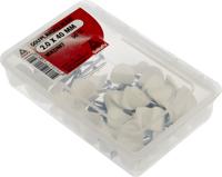 Golfplaat nagel kap 2.0x40mm 50st - Deltafix