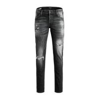 JACK & JONES JEANS INTELLIGENCE slim fit jeans Glenn Fox zwart - thumbnail