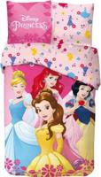 Disney Princess dekbedovertrek 140x200cm, 65x65 cm
