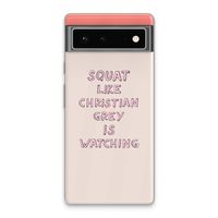 Christian Grey: Google Pixel 6 Transparant Hoesje