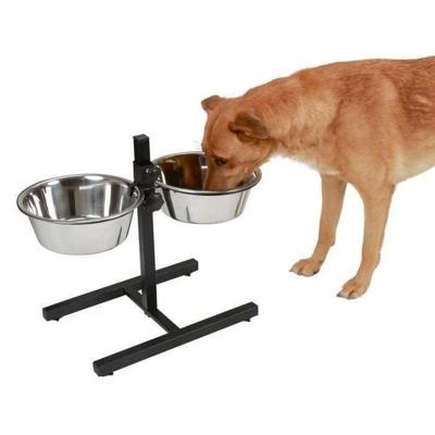 KERBL Reepvoer met kom voor hond - 2x1800ml