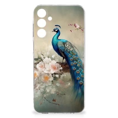 TPU Hoesje voor Samsung Galaxy A16 Vintage Pauwen TPU Hoesje voor Samsung Galaxy A16 Vintage Pauwen