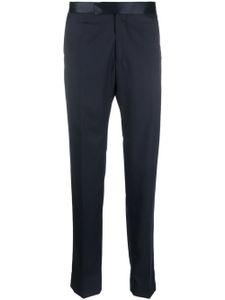 Tagliatore pantalon chino à coupe fuselée - Bleu