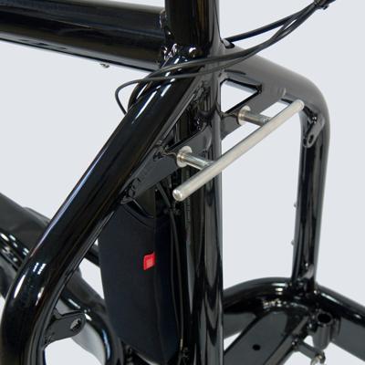 Fahrer fietstashouder bullitt bar zilver