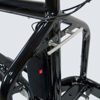 Fahrer fietstashouder bullitt bar zilver
