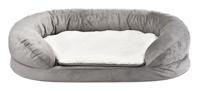 TOPMAST ORTHOPEDISCH HONDENBED - 100 X 65 X 24 CM - GRIJS