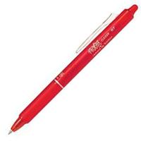 Pen Pilot Frixion Clicker Wisbare inkt Rood 0,4 mm 12 Stuks