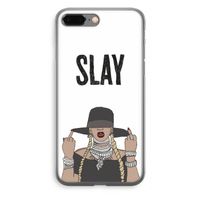 Slay All Day: iPhone 8 Plus Transparant Hoesje