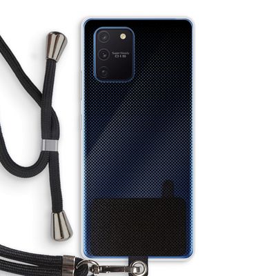 Musketon Halftone: Samsung Galaxy Note 10 Lite Transparant Hoesje met koord