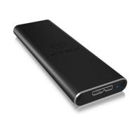 ICY BOX IB-183M2, Ext.-Gehäuse, 1x M.2 SATA SSD zu USB 3.0 Host, Aluminium, schwarz M.2 SSD-behuizing USB-A 3.0 5 GBit/s M.2 SATA 2230, 2242, 2260, 2280 60083 - thumbnail