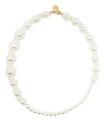 Simone Rocha collier serti de perles artificielles - Blanc - thumbnail