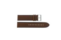 Horlogeband Fossil FS5517 Leder Bruin 22mm