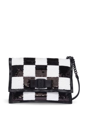 Ferragamo petit sac porté épaule Viva Bow - Blanc