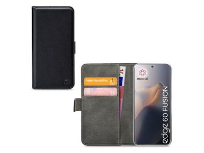Mobilize Mobilize Classic Gelly Wallet Book Case Motorola Edge 60 Fusion Black