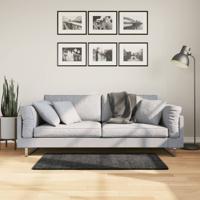 VidaXL Vloerkleed pamplona shaggy hoogpolig modern 60x110 cm antraciet