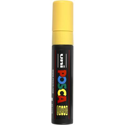 Uni-Posca Posca marker, afm pc-17k, lijndikte 15 mm, extra breed, geel, 1 stuk