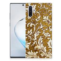 Siliconen Hoesje Samsung Galaxy Note 10 Plus Barok Goud Siliconen Hoesje Samsung Galaxy Note 10 Plus Barok Goud