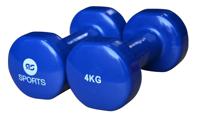 Vinyl dumbells 2 x 4.0 kg