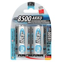ANSMANN maxE D-type Batterier til generelt brug (genopladelige) 8500mAh - thumbnail