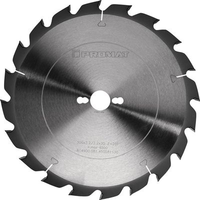 Promat Precisie-cirkelzaagblad | Bouw-uitvoering | buiten-d. 450 mm aantal tanden 32 FF | gat 30 mm snijbreedte 4,0 mm | hardmetaal - 4000814904 -