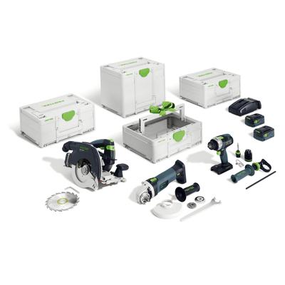 Festool HKC 55/TPC 18/AGC 18/TB 137 Accu Combiset Bouwtimmeren - 578025