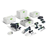 Festool HKC 55/TPC 18/AGC 18/TB 137 Accu Combiset Bouwtimmeren - 578025