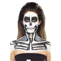 Make-up set skelet inclusief kwasten   -