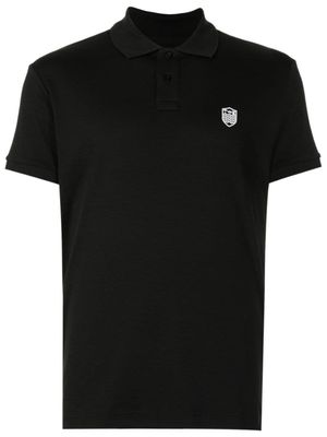 Osklen polo Brasão en coton - Noir