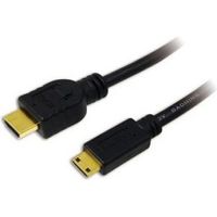 LogiLink CH0021 HDMI kabel 1 m HDMI Type A (Standaard) HDMI Type C (Mini) Zwart - thumbnail