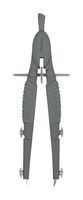 Aristo AR-55816 Snelverstelpasser Topline Mat-grijs Aristo AR-55816 Snelverstelpasser Topline Mat-grijs