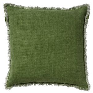 Dutch Decor - BURTO - Kussenhoes 60x60 cm - gewassen katoen - Calliste Green - groen