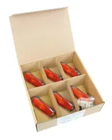 Busch & Muller Busch & müller dynamo tail light toplight 2c plus (workshop packaging with 6 pieces) red/clear