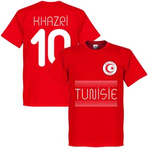 Tunesië Khazri 10 Team T-Shirt