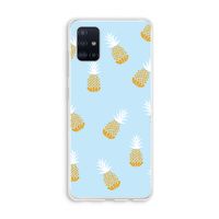 Ananasjes: Galaxy A51 4G Transparant Hoesje