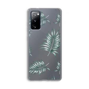 Simple leaves: Samsung Galaxy S20 FE / S20 FE 5G Transparant Hoesje