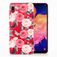 Samsung Galaxy A10 | TPU Case | Butterfly Roses