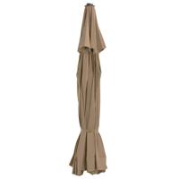 Vervangingsdoek voor parasol 515 cm taupe
