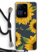 Sunflower and bees: Xiaomi Mi Mix 4 Transparant Hoesje met koord